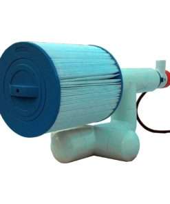 Natural Current NCAIR80POOLSALT 105W Pool Airlift Plus Pool Water Salt Cell Chlorine Generator, 15000-Gallon