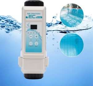 Salt Water Pool Chlorinator System, Salt Chlorine Generator with Salinity Display, Saltwater Pool System 20 G-H, EC20 Salt Cell for 25000 Gallon Pools - 4