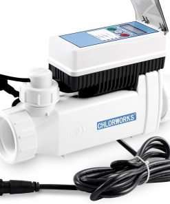 CHLORWORKS Salt Cell - Model No. CWPC60-1, Compatible with Pentair Intellichlor Moldel No. IC60, Salt Chlorine Generator Without Power Center - 1
