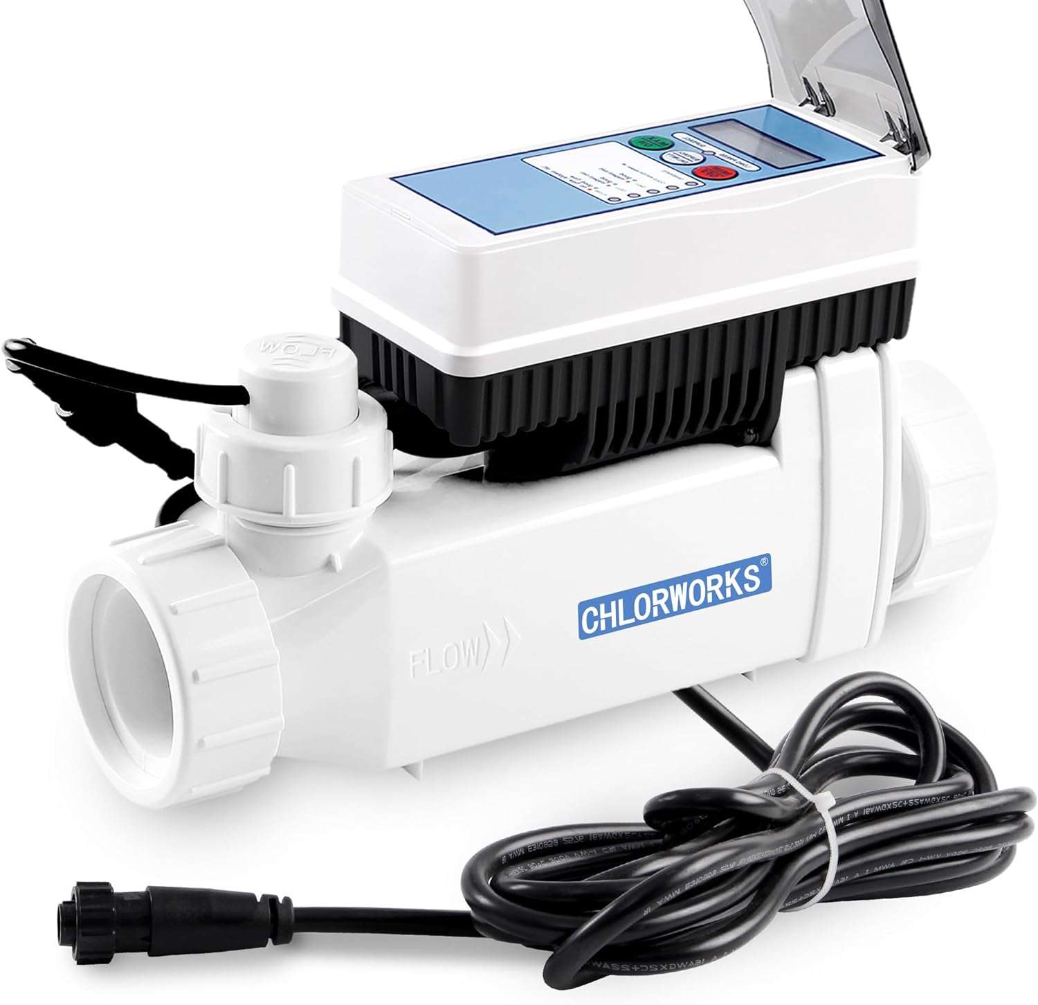 CHLORWORKS Salt Cell - Model No. CWPC60-1, Compatible with Pentair Intellichlor Moldel No. IC60, Salt Chlorine Generator Without Power Center - 1