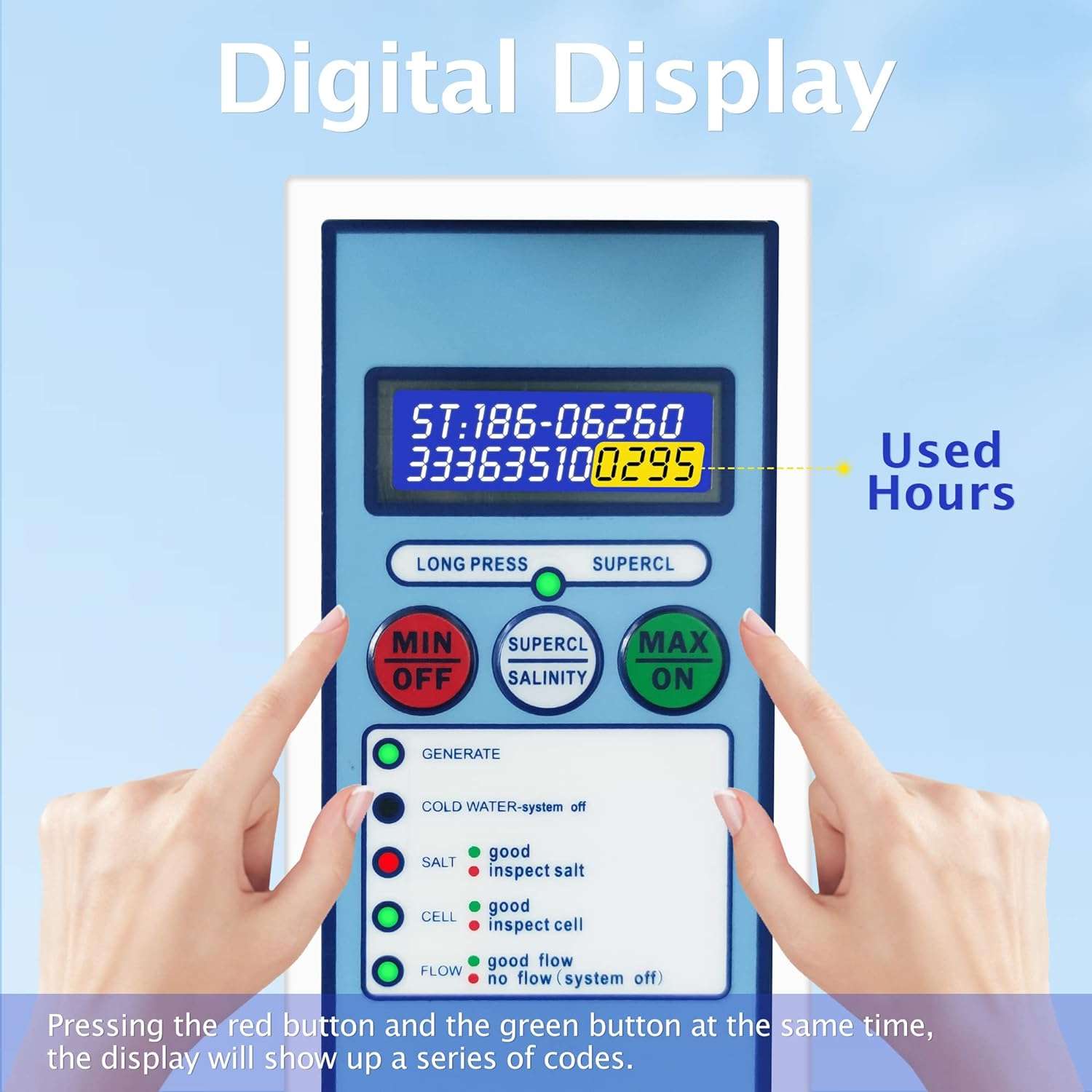 CHLORWORKS Salt Cell - Model No. CWPC60-1, Compatible with Pentair Intellichlor Moldel No. IC60, Salt Chlorine Generator Without Power Center - 2