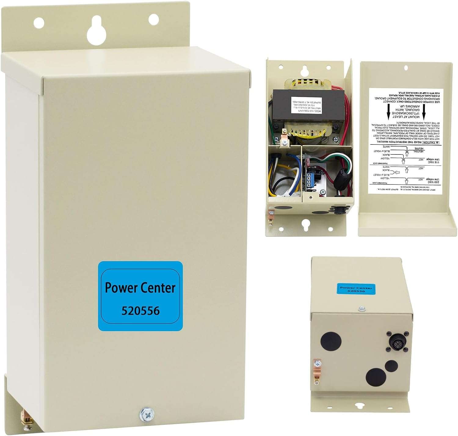 SZHY-LINK 520556 Power Center Replacement Salt Chlorine Generator Systems Compatible with IntelliChlor Pool and Spa Automatic Control System Models - 2