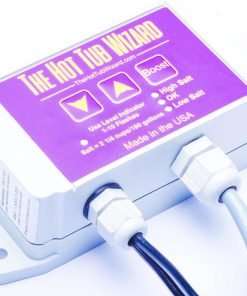 The Hot Tub Wizard - Hot Tub Salt Chlorine Generators - Keeps Your Hot Tub Clean and Clear - Easily Convert Any Hot Tub to Gentle Salt Water - 5