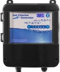 XtremepowerUS 90147 Complete Salt Water System Swimming Pool Generator Chlorination Easy DIY Installation up to 18,000 Gallons, Black - 4