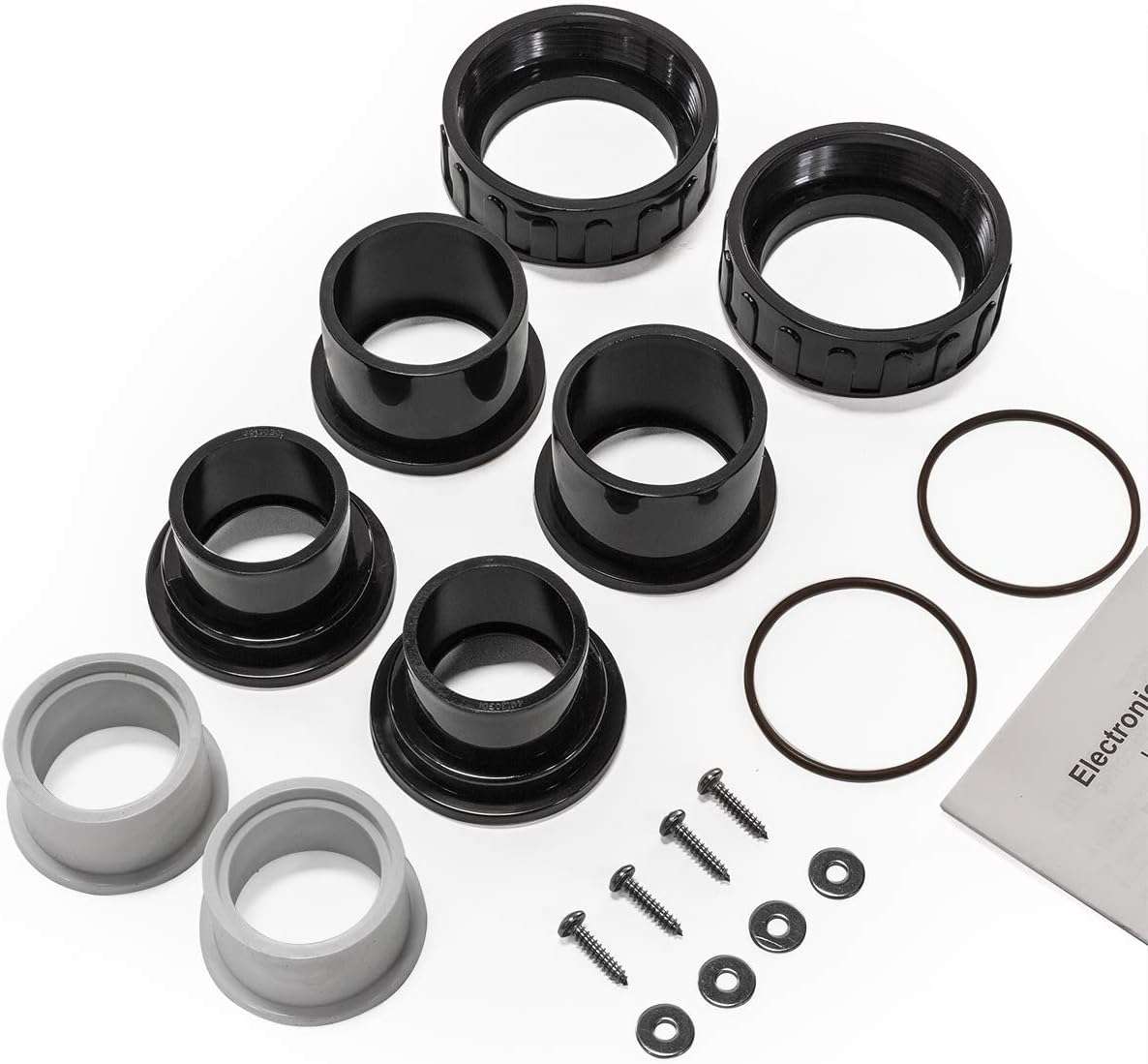 XtremepowerUS 90147 Complete Salt Water System Swimming Pool Generator Chlorination Easy DIY Installation up to 18,000 Gallons, Black - 7