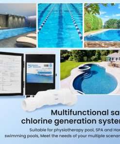Salt Chlorine Generator-Up to 15,000 Gallons Pools, Saltwater Pool System 2 Year Warranty, Salt Water Pool Chlorinator System for Inground Pools. - 6
