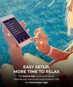 ControlOMatic SmarterSpa+ Saltwater Chlorine Generator with Automatic Chlorine Detection and Mobile App for Spas Up to 2000 Gallons - 5