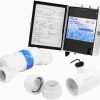 XtremepowerUS 15K Salt Chlorination System for In-Ground Pools up to 15,000 Gallons Flow Switch Cell Fitting Complete System, White - 1