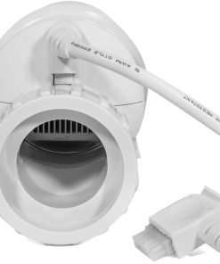 XtremepowerUS 15K Salt Chlorination System for In-Ground Pools up to 15,000 Gallons Flow Switch Cell Fitting Complete System, White - 4