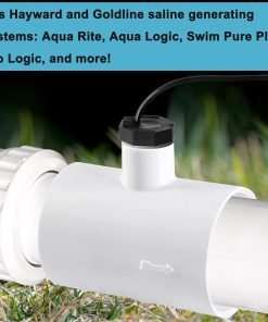 EXCELFU Flow Switch for Hayward Goldline Salt Chlorine Generator System, Pool Flow Sensor for Hayward Salt Cell Aquarite, Flow Switch Assembly GLX-FLO-RP with 15-Feet Cable - 4