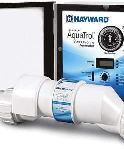 Hayward W3AQ-TROL-HP AquaTrol Above-Ground Pool Salt Chlorination System, White - 1