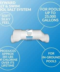 Hayward W3T-CELL-9 TurboCell Salt Chlorination Cell for In-Ground Swimming Pools up to 25,000 Gallons - 2