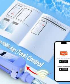 Salt Chlorine Generator - Up to 30,000 Gallons Pool, Compatible with Hayward Salt Cell Model No. T-Cell-9, Long-lasting Salt Water Pool Chlorinator System with Smart Digital Panel - 3