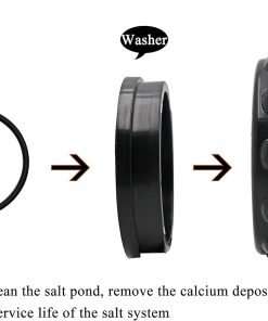 WEST ORGIN 520670 Acid Washing Kit Replacement for IntelliChlor, Compatible with Salt Chlorinator Sanitizers Models IC60, IC40, IC20, IC15 Aftermarket Part - 3