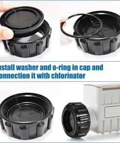 WEST ORGIN 520670 Acid Washing Kit Replacement for IntelliChlor, Compatible with Salt Chlorinator Sanitizers Models IC60, IC40, IC20, IC15 Aftermarket Part - 4