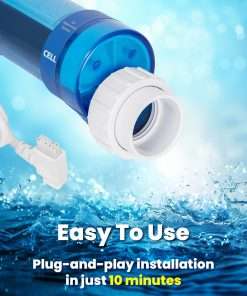 Rula Salt-Cell, Compatible with Hayward T-Cell-15, Cell Replacement for Pool up to 40,000 Gallons - 2