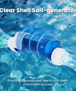 Rula Salt-Cell, Compatible with Hayward T-Cell-15, Cell Replacement for Pool up to 40,000 Gallons - 6