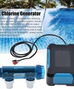 Salt Water Chlorinator, Salt Water Pool Chlorine Generator System, 20-30-40-50 G-H,Simple Operation Pool, 10-40℃ Water Temperature Protection Chlorine Generator Chlorinator,20g-h - 2