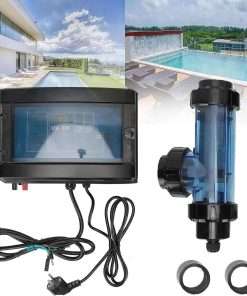 Saltwater Chlorinator,Swimming Pool Chlorinator 20g-h Salt Chlorinator SPA Pool Salt Chlorine Machine Generator System Salt Chlorine Machine - 1