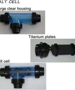 Swimming Pool Chlorinator, Salt Water Pool Chlorine Generator Device, 15-20-30-50g-h Salt Water SPA Chlorinator Device, for Swimming Pool,Spa Water Treatment Machines - 2