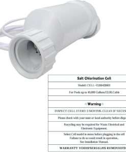 AIWGIW Chlornie Generator for Salt Water Pool Replacement Salt Cell, PL7106, Compatible with AquaRite T-CELL-15, W3T-CELL-15, Up to 40,000 Gallons - 8