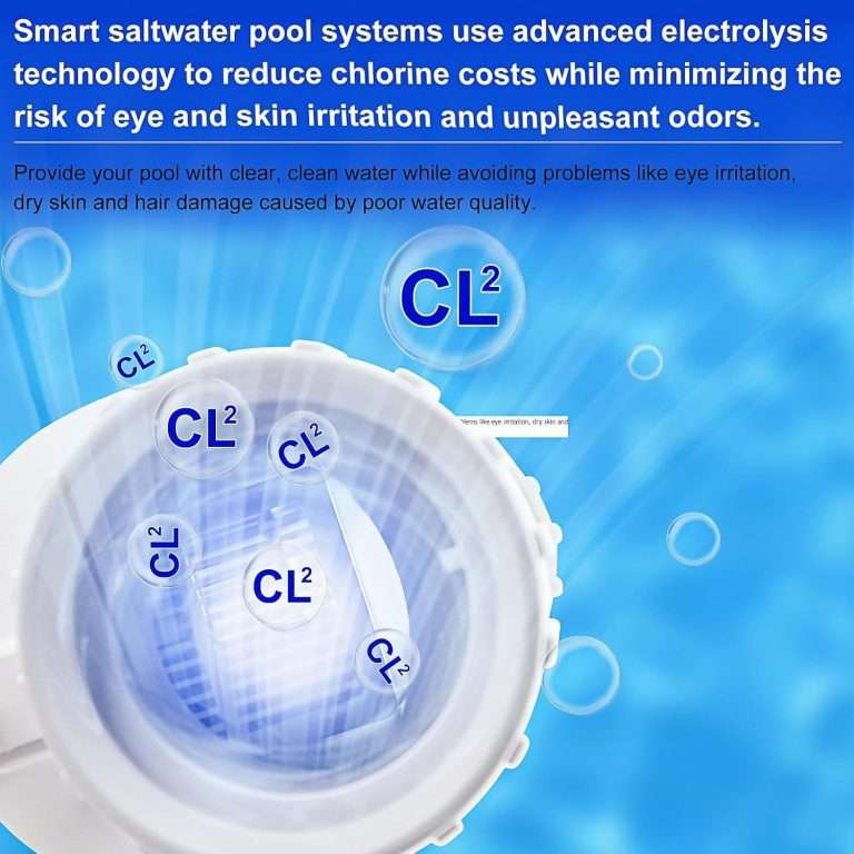 Salt Water Pool Chlorinator System for Crystal Clear Pools