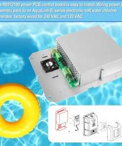R0512100 Power PCB Assembly Control Board Controller Replacement Parts Fit for Zodiac Jandy AquaPure Ei Series Electronic Salt Water Chlorine Generator - 4