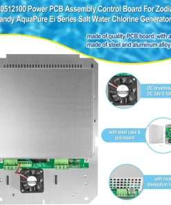 R0512100 Power PCB Assembly Control Board Controller Replacement Parts Fit for Zodiac Jandy AquaPure Ei Series Electronic Salt Water Chlorine Generator - 5