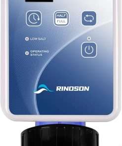 Saltwater System for Hot Tubs & Swim Spas, Above Ground Pool, 5 Year Warranty, Saltwater Chlorinator System with Titanium Cell and LED Control Panel, Pools up to 6,000 Gallons - 1