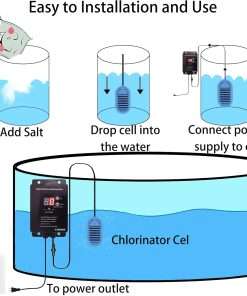 Spa Salt Water System，Salt Chlorine Generator,Saltwater Chlorine Generator for Hot Tubs & Swim Spa, Chemical-Free，Convert Any Spa into A Saltwater Chlorine System - 3