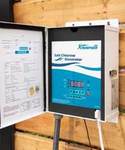 XtremepowerUS 25,000 Gallon Salt System, Universal Pool Salt Chlorination Complete System, Includes Control Panel, Flow Switch, Salt Cell - 2