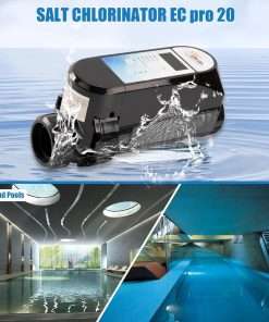 Salt Pool Chlorinator System, Salt Chlorine Generator for Above Ground Pool, Up to 25,000 Gallons Pool, Built in Wi Fi and Saltwater Swimming Pool System with Salinity Display - 3