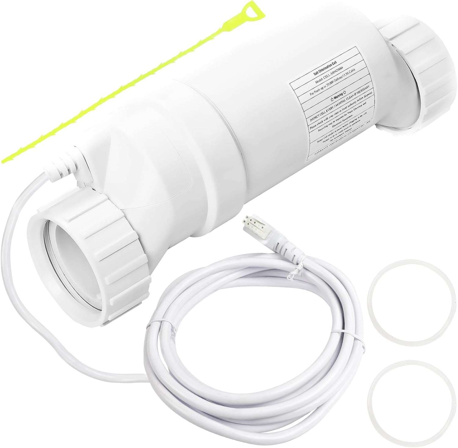Salt Water Pool Chlorinator System Compatible with Hayward Salt Chlorine Generator W3T-Cell-3, T-CELL-3-SWP, T-Cell 3. Salt Chlorine Generator Systems up - 1