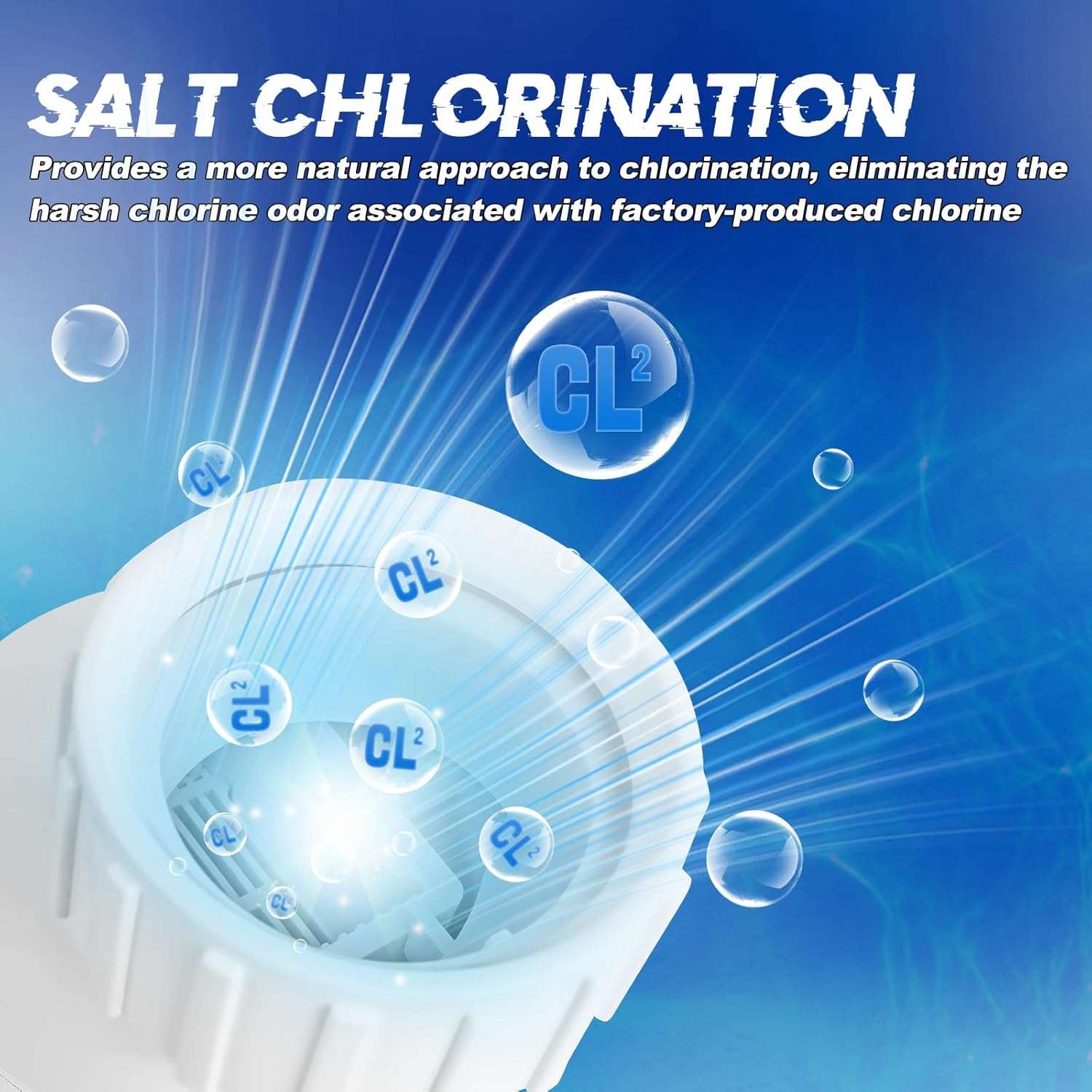 Salt Water Pool Chlorinator System Compatible with Hayward Salt Chlorine Generator W3T-Cell-3, T-CELL-3-SWP, T-Cell 3. Salt Chlorine Generator Systems up - 3