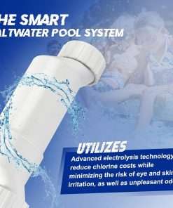Salt Water Pool Chlorinator System Compatible with Hayward Salt Chlorine Generator W3T-Cell-3, T-CELL-3-SWP, T-Cell 3. Salt Chlorine Generator Systems up - 4