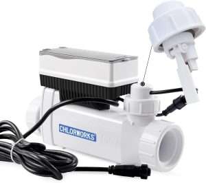 CHLORWORKS Salt Cell for Pool - Model No. CWPC60, Fit for Pentair Intellichlor Moldel No. IC60, Salt Chlorine Generator Without Power Center, up to 60,000 Gallon Pool - 1
