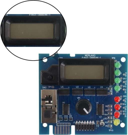 GLX-PCB-DSP Display Board Display Replacement for Hayward Goldline Aqua-Rite and Aqua-Trol Salt Chlorine Generators with 1 Year Warranty - 4
