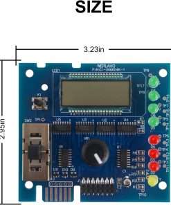 GLX-PCB-DSP Display Board Display Replacement for Hayward Goldline Aqua-Rite and Aqua-Trol Salt Chlorine Generators with 1 Year Warranty - 5