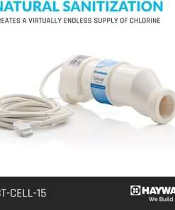 Hayward W3T-CELL-15 TurboCell Salt Chlorination Cell for In-Ground Swimming Pools up to 40,000 Gallons - 3