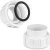 Salt Cell 2 Union Replacement for Goldline Hayward Salt Chlorine Generators, GLX-Cell-Union 2-Inch Pump Union for Hayward Salt Cell, Pool Part for Spa Pump Connections, 2 Pack - 1