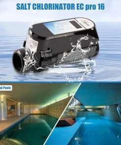 Salt Pool Chlorinator System, Salt Chlorine Generator for Above Ground Pool, Up to 20,000 Gallons Pool, Built in Wi Fi and Saltwater Swimming Pool System with Salinity Display - 3