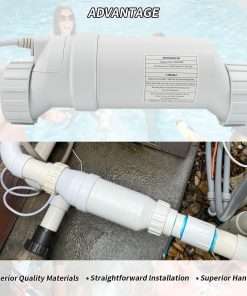 Salt Water Pool Chlorinator System, Salt Cell for Pool, Compatible with Hayward Turbo Cell T-9, 25000 Gallon for In-Ground Swimming Pools - 3