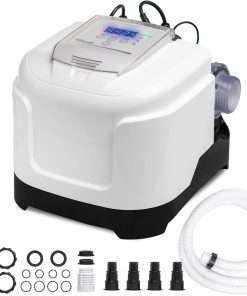 XtremepowerUS Above Ground Pool Saltwater System, Saltwater Chlorinator Built-in Timer for Above-Ground Swimming Pool up to 15,000 Gallons with E.C.O. - 1