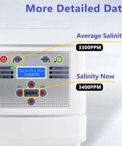 CHLORWORKS Salt Chlorine Generator for Swimming Pool – up to 40,000 Gallon Inground Salt Pool, Salt Water Pool Chlorinator System, 110V-220V, 1.5 & 2 Connection, 1-Year Limited Warranty - 5