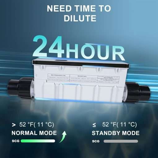 IC40 Pool Salt Cell Replacement Fit for Pentair Intellichlor IC40 - 40K Gallon Saltwater Chlorinator System for Inground Pools - Pool Chlorine Generator - 4