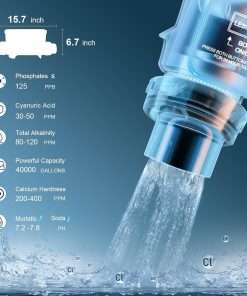 IC40 Pool Salt Cell Replacement Fit for Pentair Intellichlor IC40 - 40K Gallon Saltwater Chlorinator System for Inground Pools - Pool Chlorine Generator - 5
