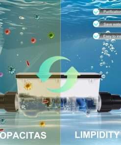 IC40 Pool Salt Cell Replacement Fit for Pentair Intellichlor IC40 - 40K Gallon Saltwater Chlorinator System for Inground Pools - Pool Chlorine Generator - 6