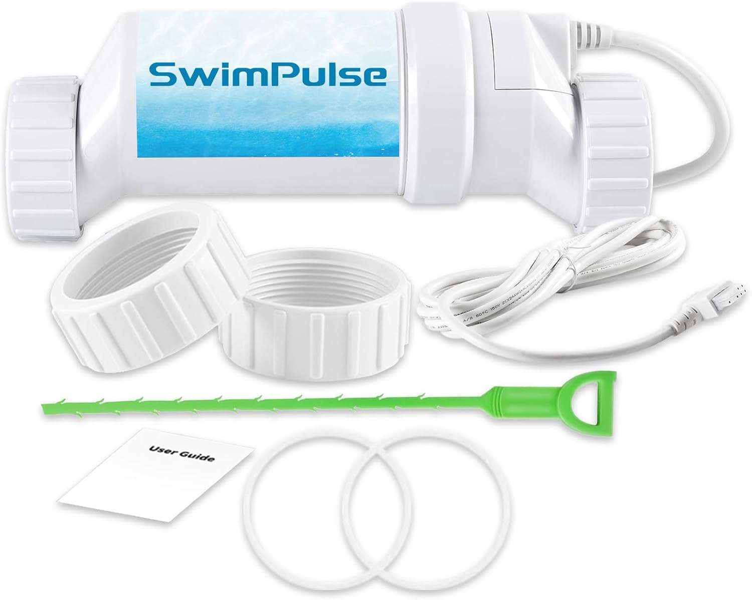 Salt Cell - up to 25,000 Gallons Swimming Pool Chlornie Generator,Salt Cell for Pool, Chlorination Pool Salt Cell Fits for Hayward W3T-Cell-9 BL1T9H - 1