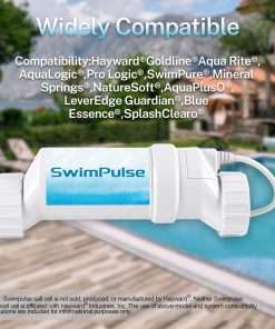 Salt Cell - up to 40,000 Gallons Swimming Pool Chlornie Generator,Salt Cell for Pool,Chlorination Pool Salt Cell Fits for Hayward W3T-CELL-15 BL1T15H - 3