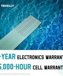 Salt Water Pool Chlorinator System - Saltwater Chlorine Generator with Smart App Control, USA Titanium Cell, Easy to Install, for Pools Up to 15,000 Gallons - 3
